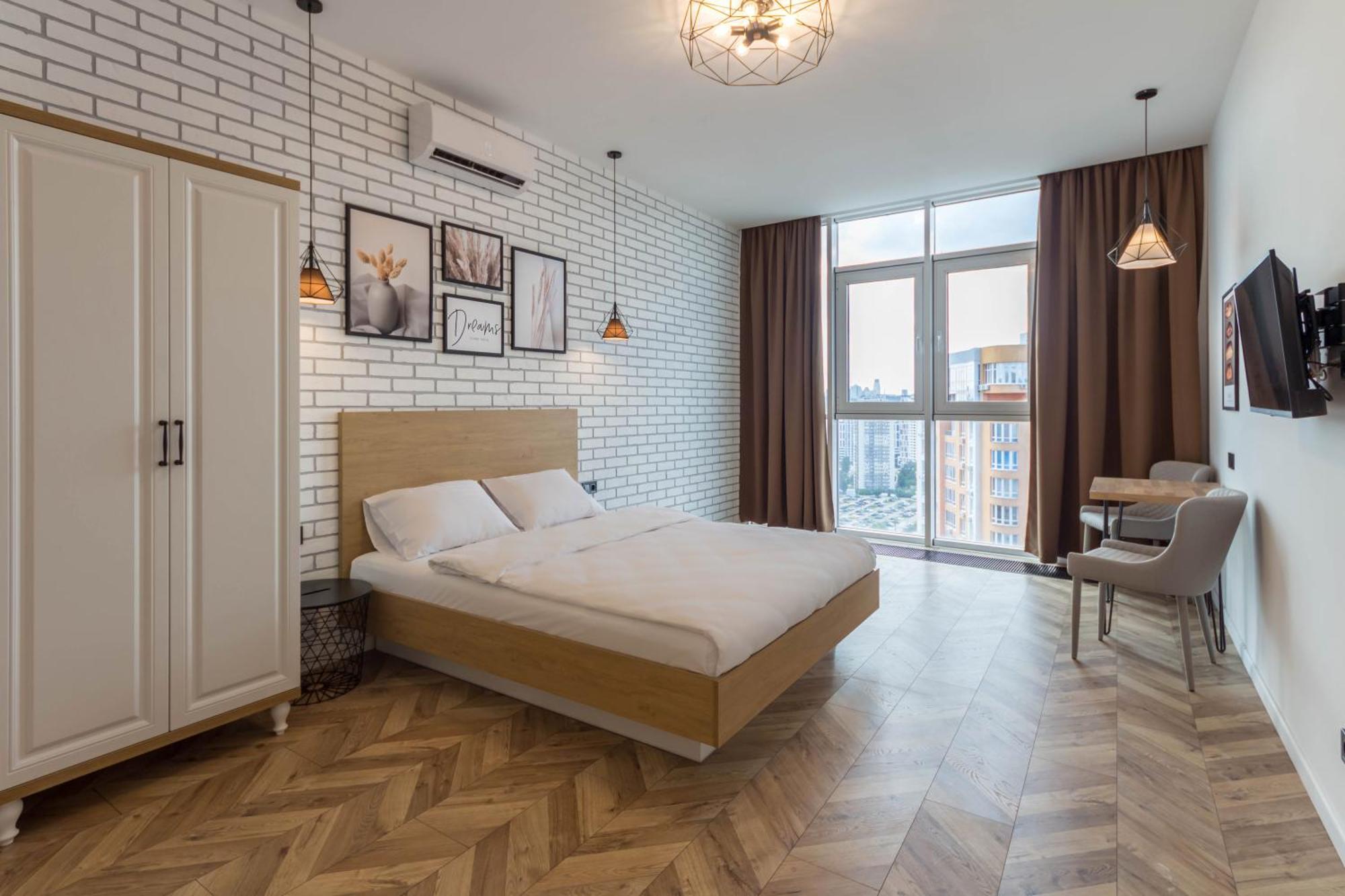 Design Apartments With Panoramic View Kiev Esterno foto