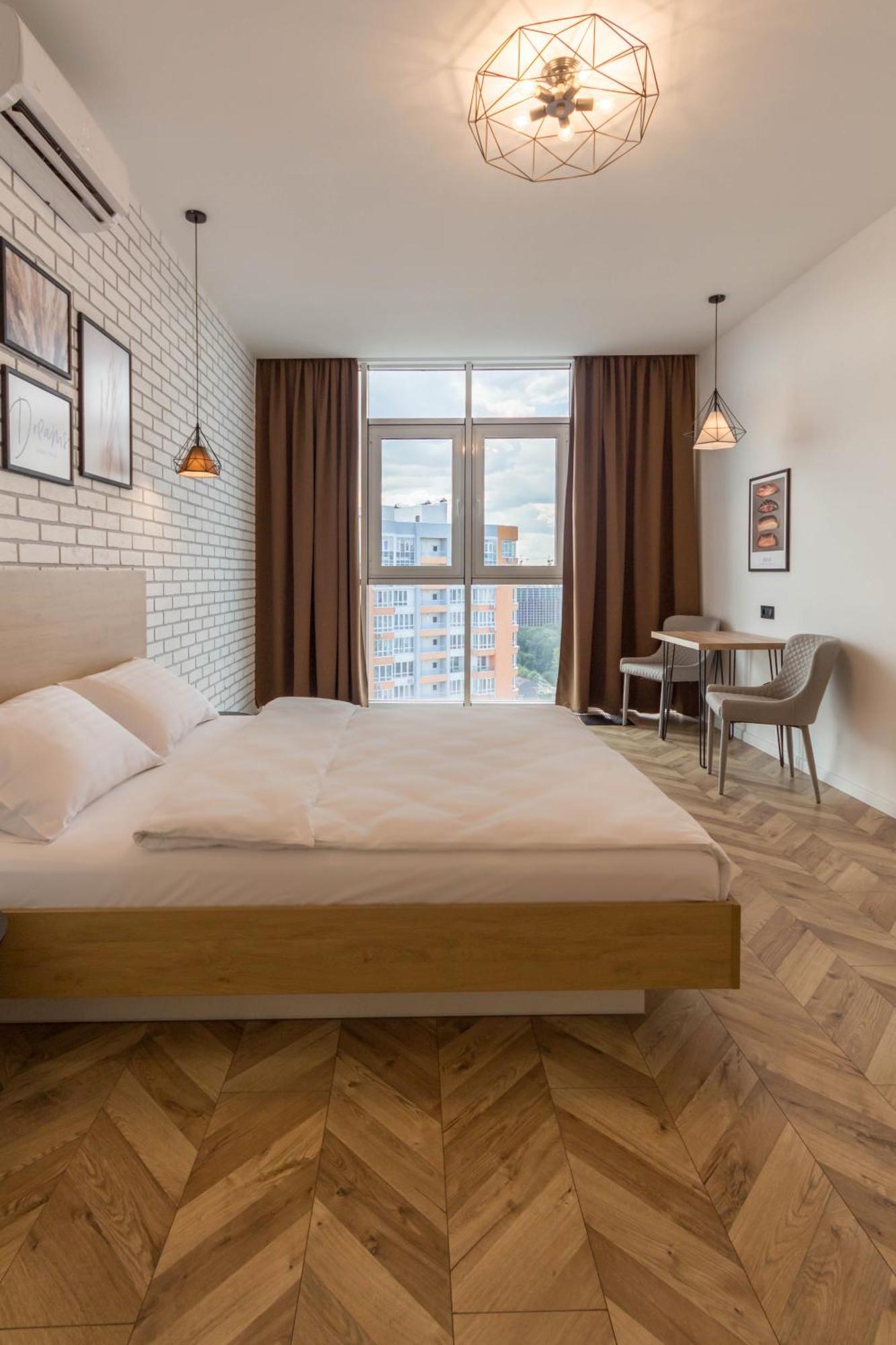 Design Apartments With Panoramic View Kiev Esterno foto