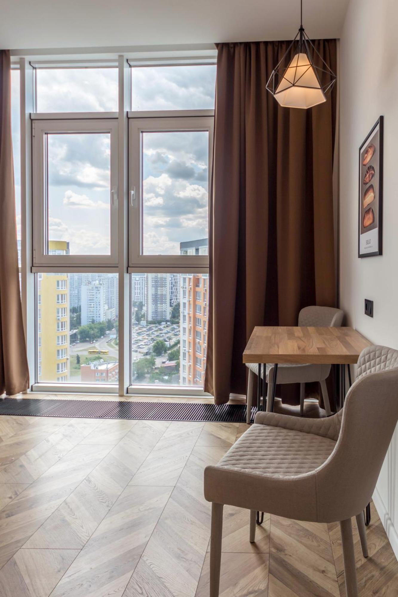 Design Apartments With Panoramic View Kiev Esterno foto
