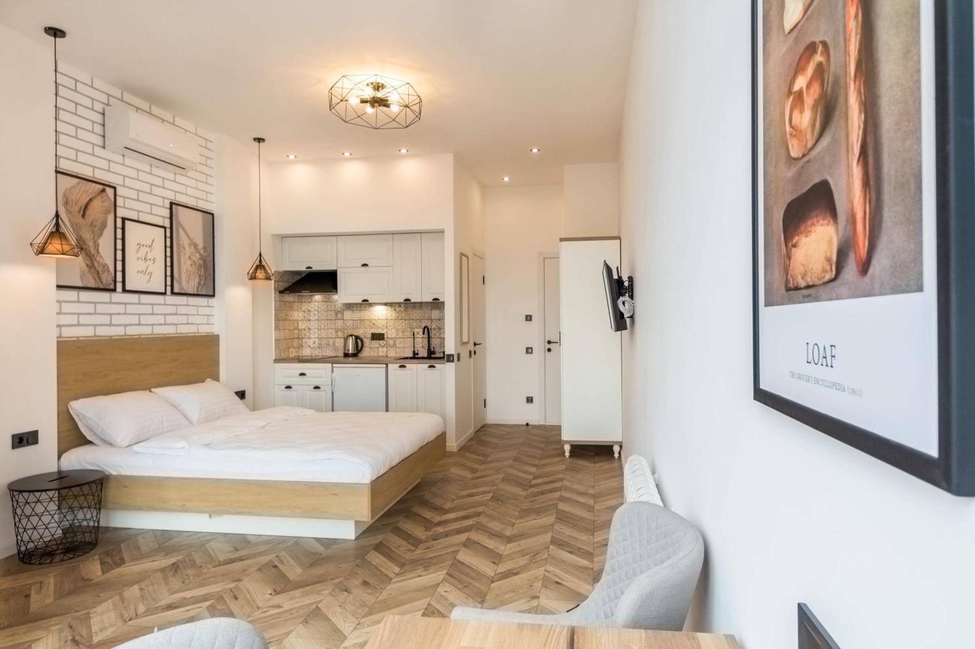 Design Apartments With Panoramic View Kiev Esterno foto